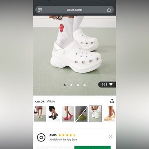 CROCS Classic Comfort Platform Clogs